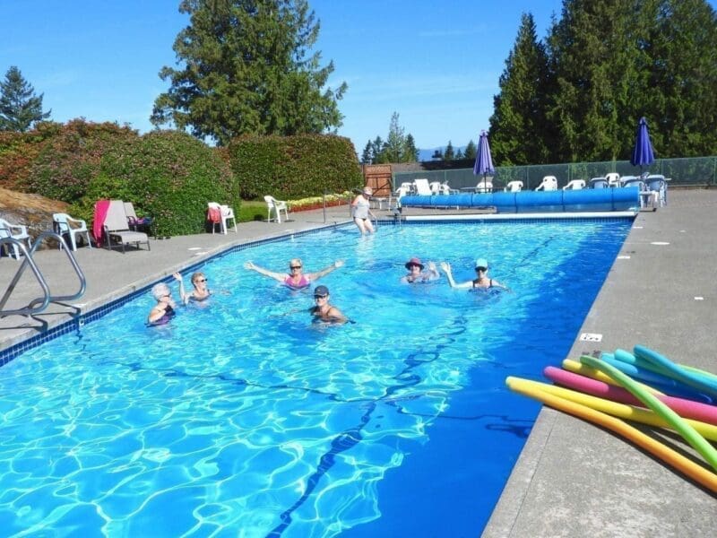 Pool - Aquafit Classes held here in the summer - course is fee based but access to pool is free